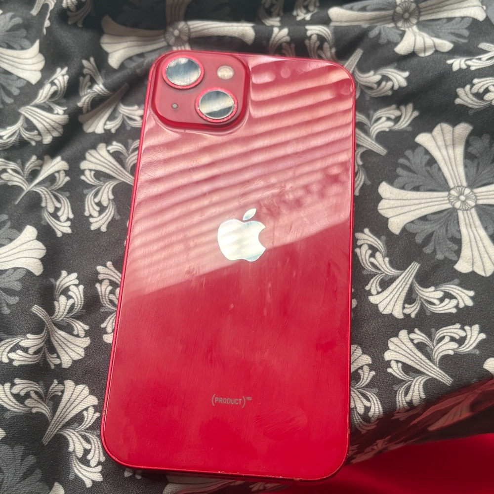 Apple iPhone in Vibrant Red